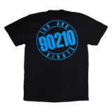 Jon & Vinny’s Beverly Hills 90210 T-Shirt (Black, Yellow Design)