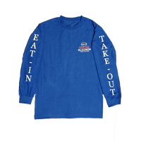 Jon & Vinny’s Eat In, Take Out Slauson Long Sleeve Shirt (Royal)