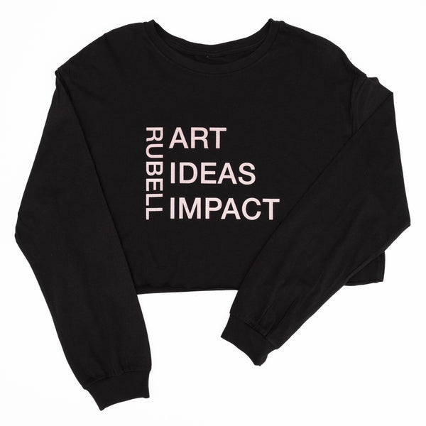 RM Art Ideas Impact Cropped Long Sleeve Shirt