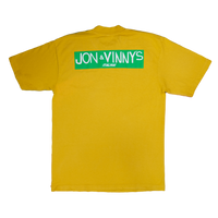 Jon & Vinny’s Sign T-Shirt (Mustard)